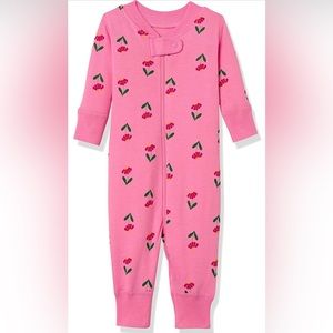 Hanna Andersson Pink Baby Organic Cotton Long-Sleeve Pajama 12-18 mos